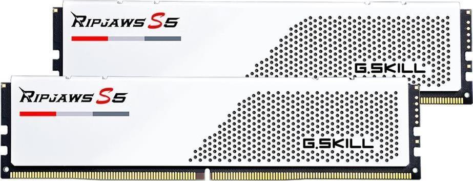 Memória RAM G.SKILL Ripjaws S5 F5-6000J3040G32GX2-RS5W (6000 MHz - 64 GB - DIMM)