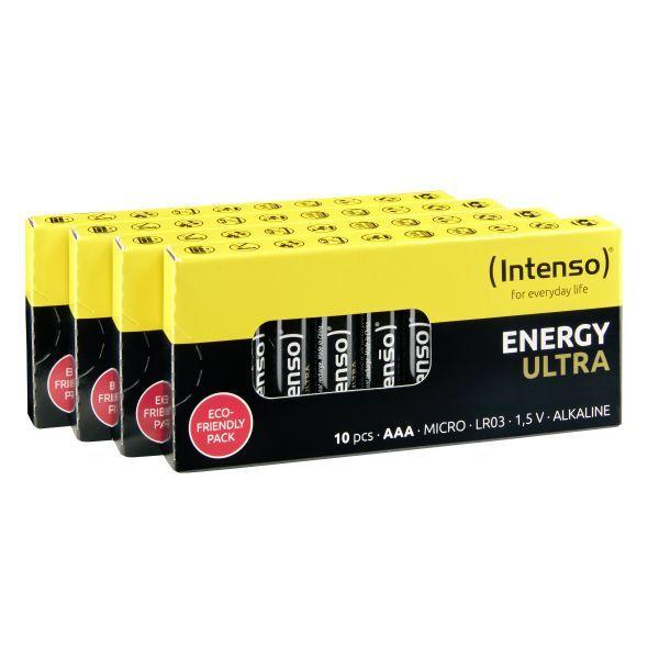 Pilhas Alcalinas INTENSO Energy Ultra AAA - LR03 (Preto), miniatura 5