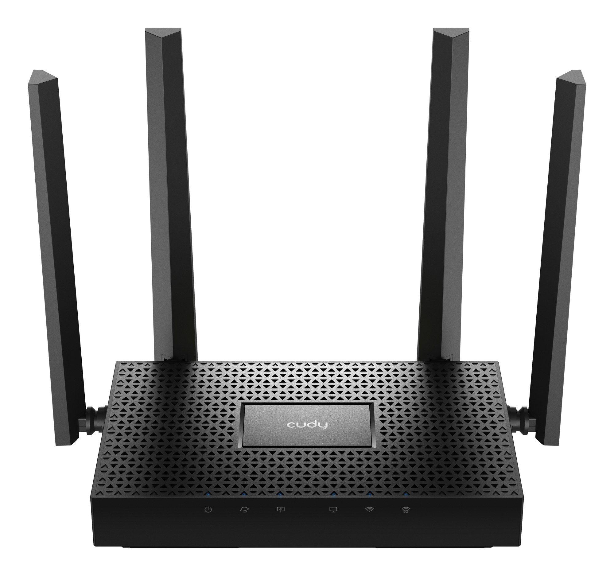 Router CUDY BE5000 WR5000 1.0 (Wi-Fi 7 - 5012 Mbit/s - Dual-band - Preto)