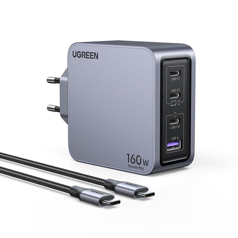 Carregador UGREEN Nexode Pro X763 (160 W - GaN - Cinzento), miniatura 2