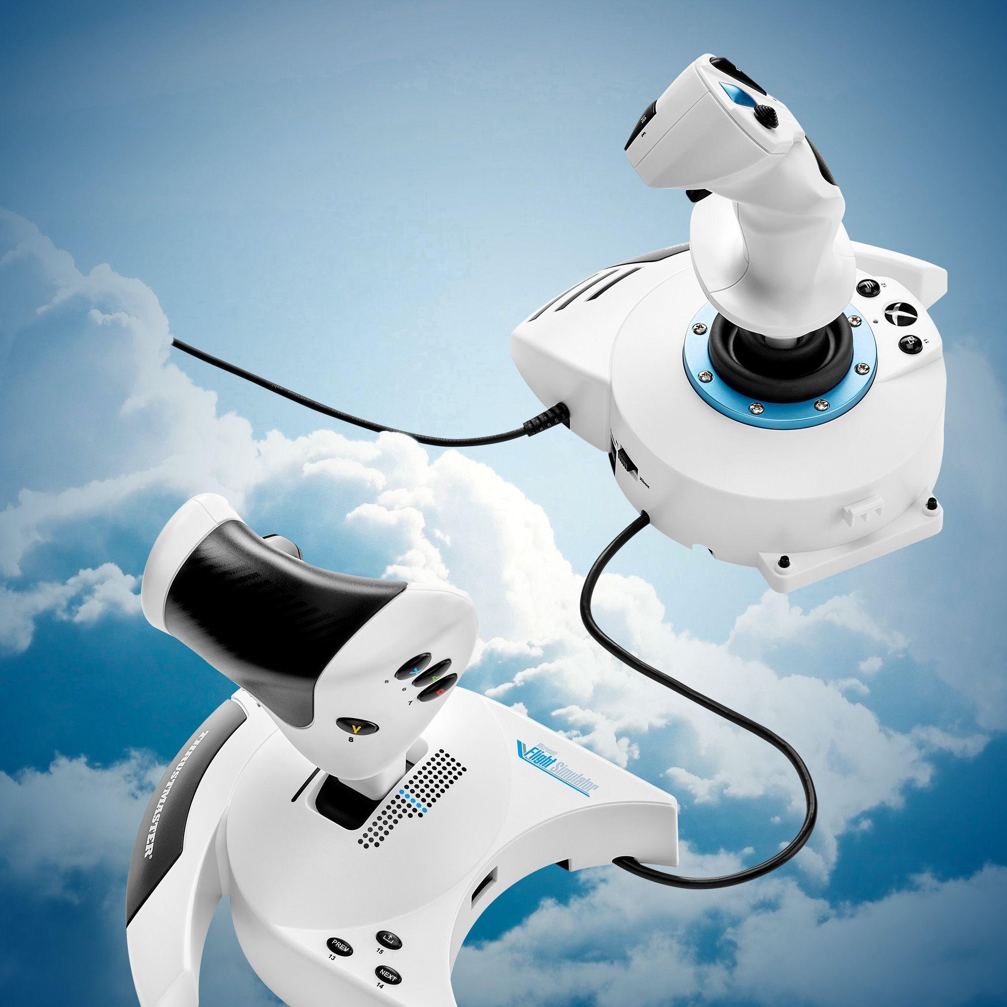 Joystick e Manete de Potência THRUSTMASTER T.Flight Hotas One Microsoft Flight Simulator Edition (Xbox - Com fios - USB - Preto e Branco) — miniatura 8