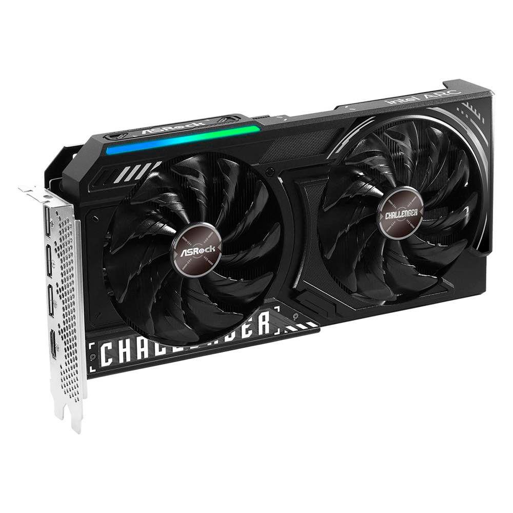Placa Gráfica ASROCK Intel Arc B580 Challenger 12GB OC (Arc B580 - 12 GB - GDDR6 - Preto), miniatura 3