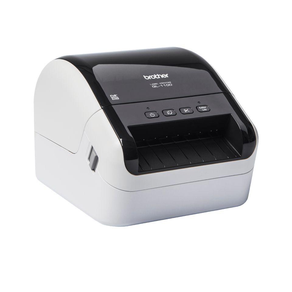 Impressora de Etiquetas BROTHER QL-1100C (Com fios - USB - Branca/Preta), miniatura 2