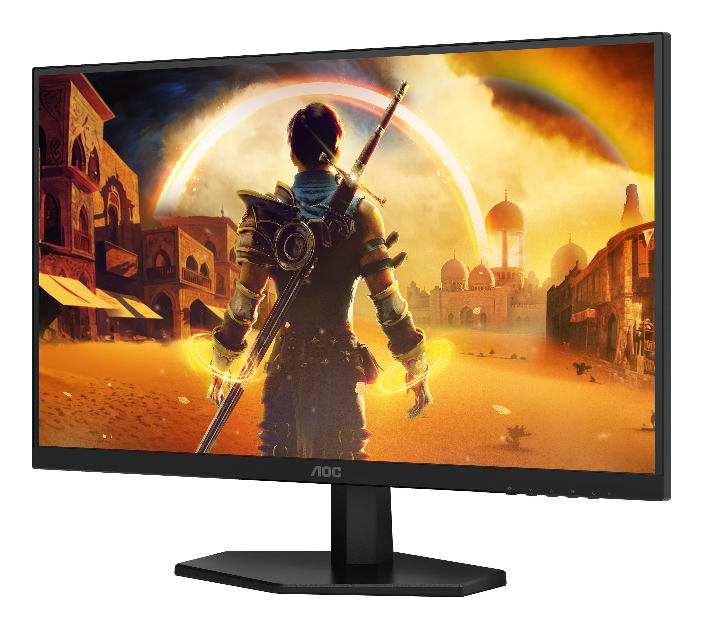 Monitor AOC Q27G42XNE (27" - Fast VA - 180 Hz - Preto e Vermelho) — miniatura 6