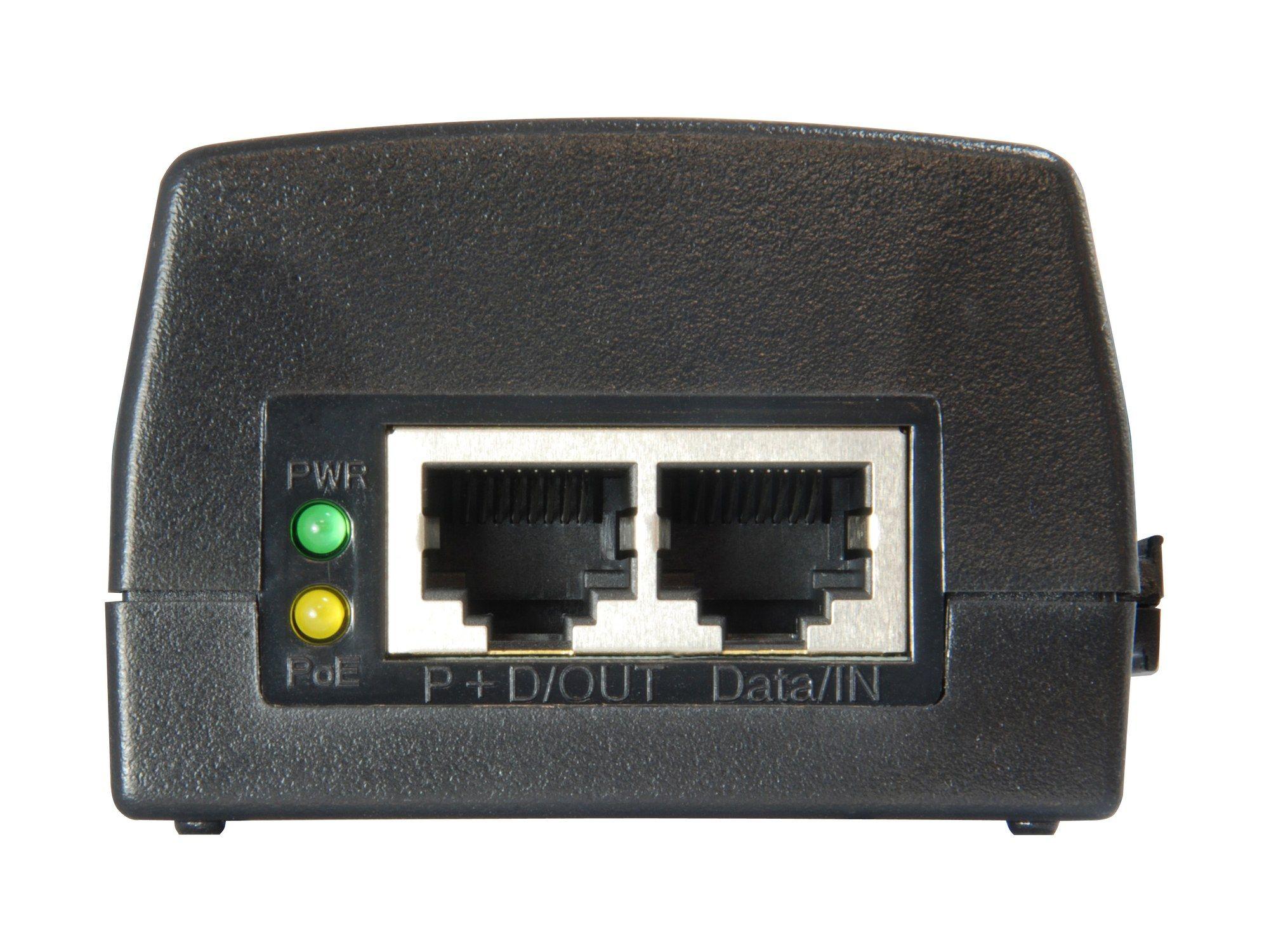 Injetor PoE LEVELONE POI-3010 (1 unidade - 10/100/1000 Mbit/s - Preto) — miniatura 2