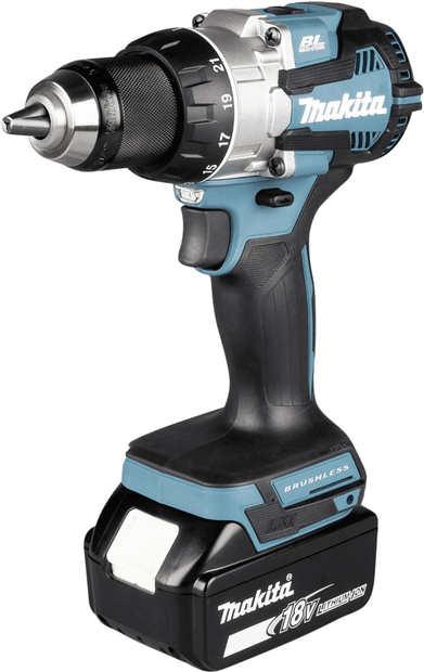 Berbequim Aparafusador Sem Fios MAKITA DDF489RTJ (Azul/Preto/Aço)