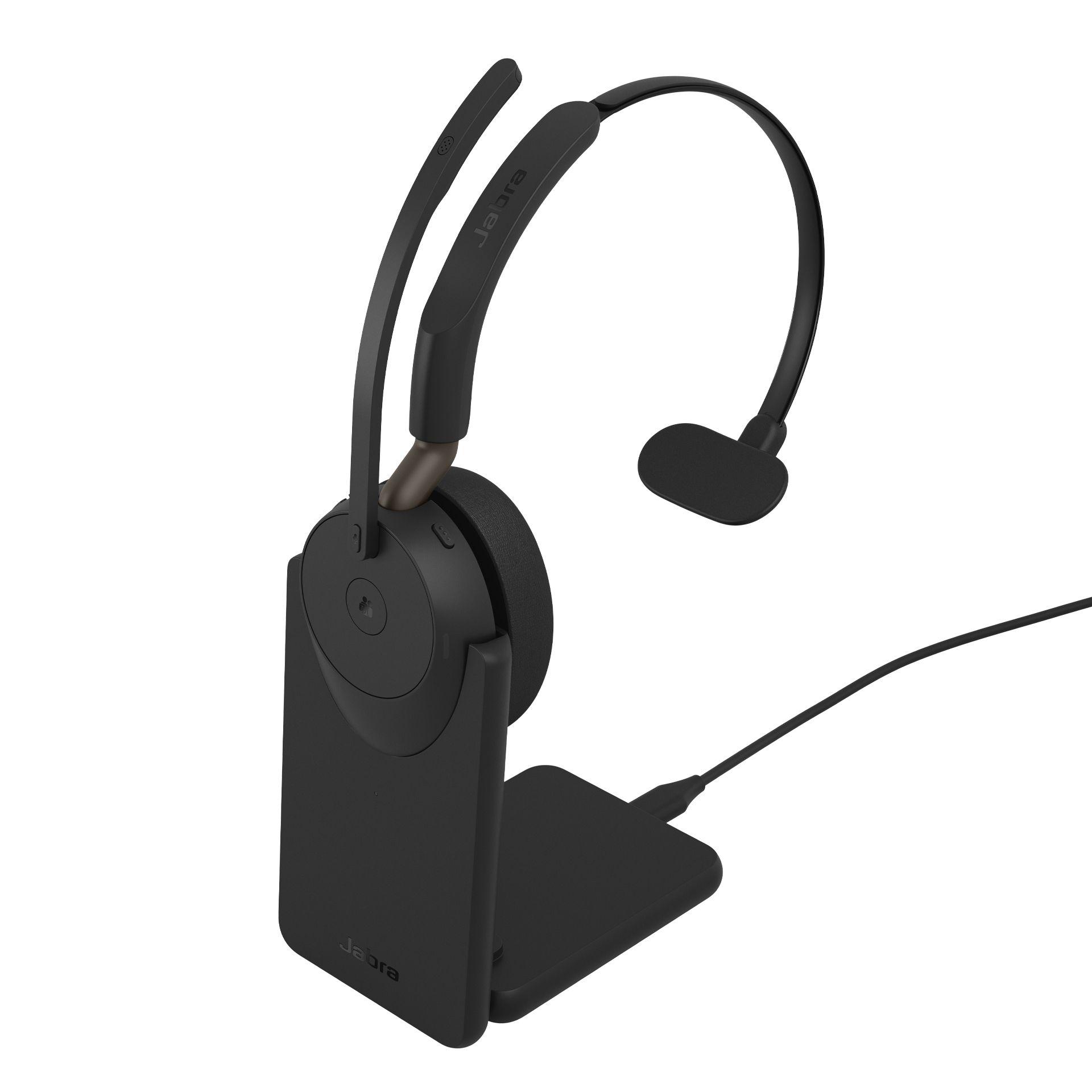 Headset JABRA Evolve3 65 Mono Link 390C (Monofónico - Sem fios - Supra-aural - Preto), miniatura 2
