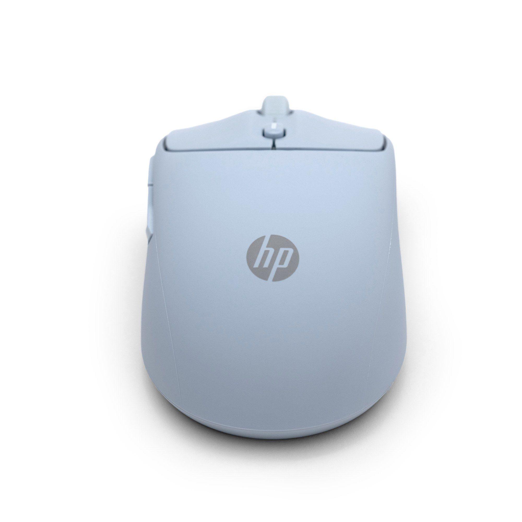Rato HP 400 Dual (Ambidestro - 6000 DPI - RF Wireless + Bluetooth - Azul) — miniatura 3