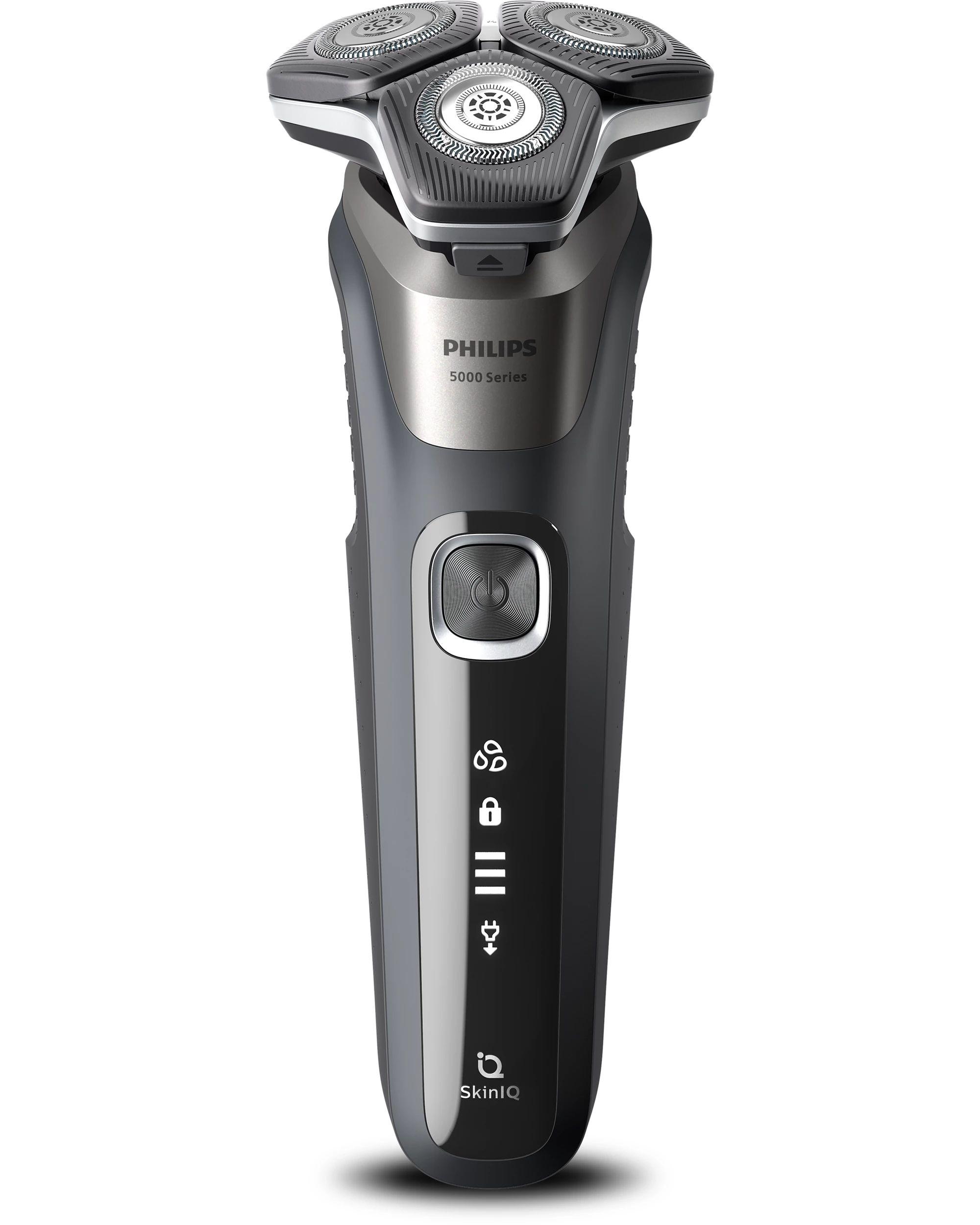 Máquina de Barbear PHILIPS Series 5000 S5887/30 (Preto e Cinzento) — miniatura 2