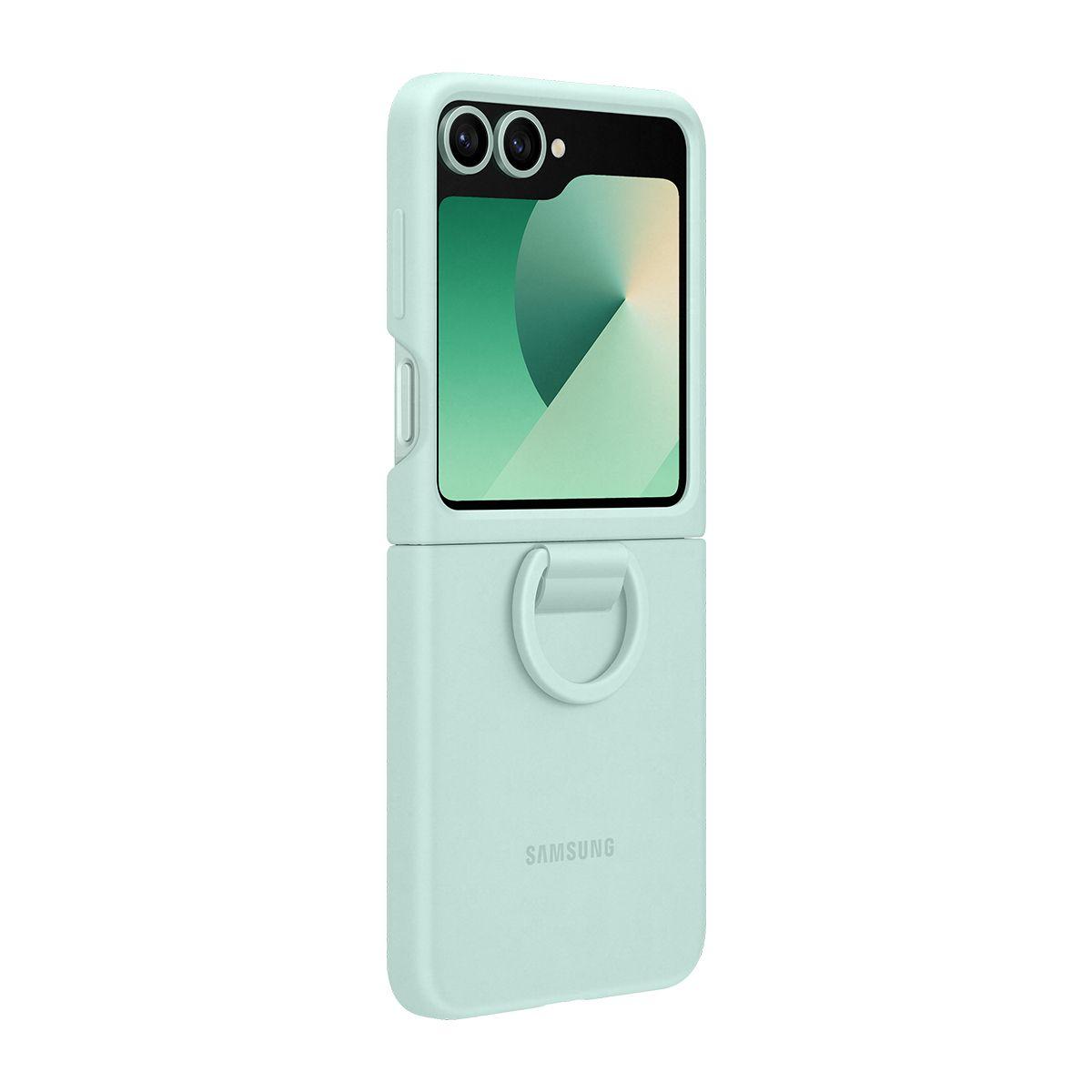 Capa SAMSUNG EF-PF741TMEGWW (Silicone - Azul Menta), miniatura 3