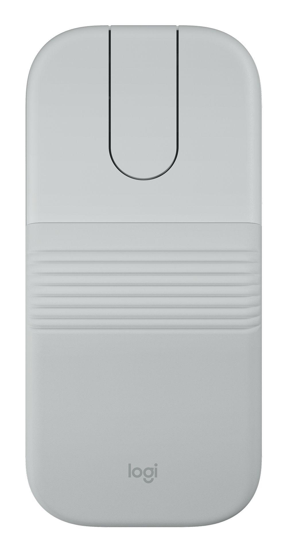 Rato LOGITECH Mobi Fold (Ambidestro - 4000 DPI - Ótico - Branco)