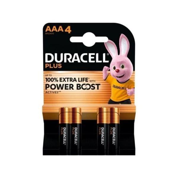 Pilhas Alcalinas DURACELL Plus MN2400B4 (Preto e Dourado) — miniatura 2