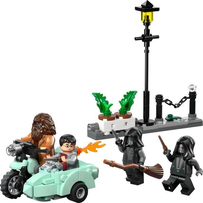 LEGO 76459 Harry Potter Fuga de Privet Drive do Hagrid™ e Harry (8+ anos - 124 peças), miniatura 2