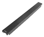 Painel Cego LANBERG AKP-1401-B (1U - 19" - Plástico Retardante de Fogo - Preto)
