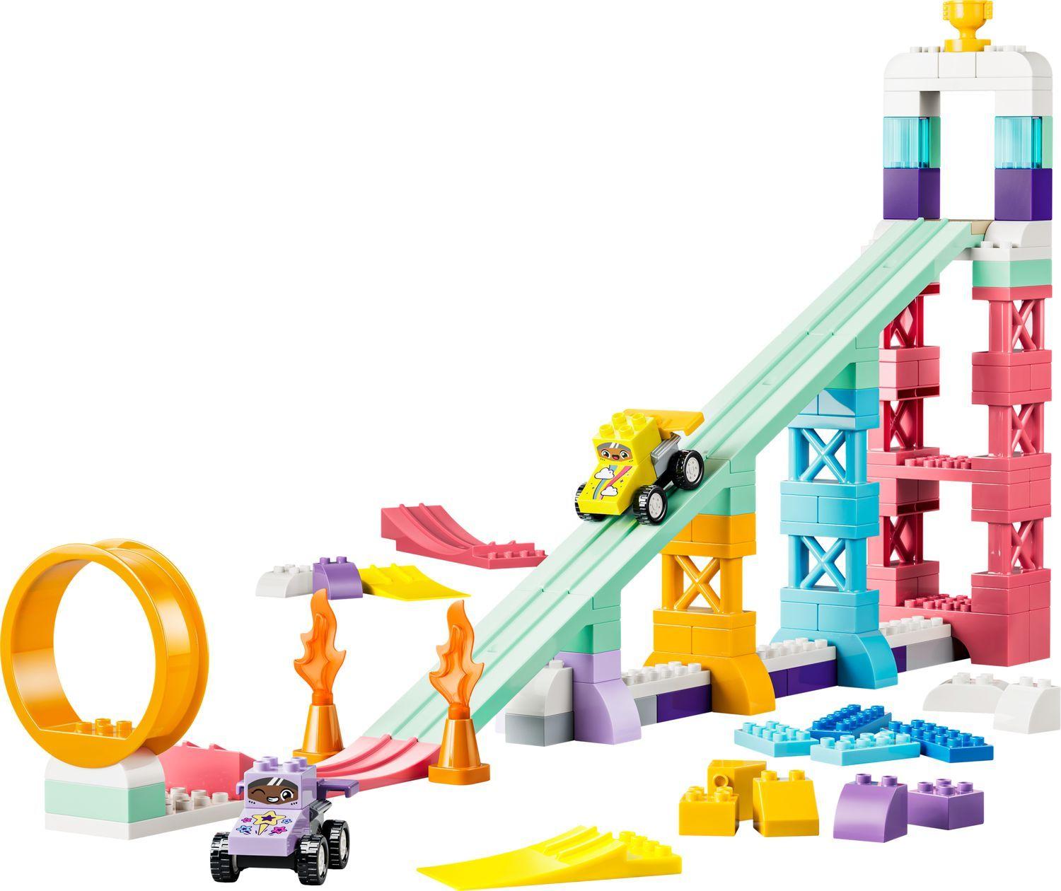 LEGO 10478 Duplo Rampas Criativas com Veículos 3 em 1 (3+ anos - 111 peças)