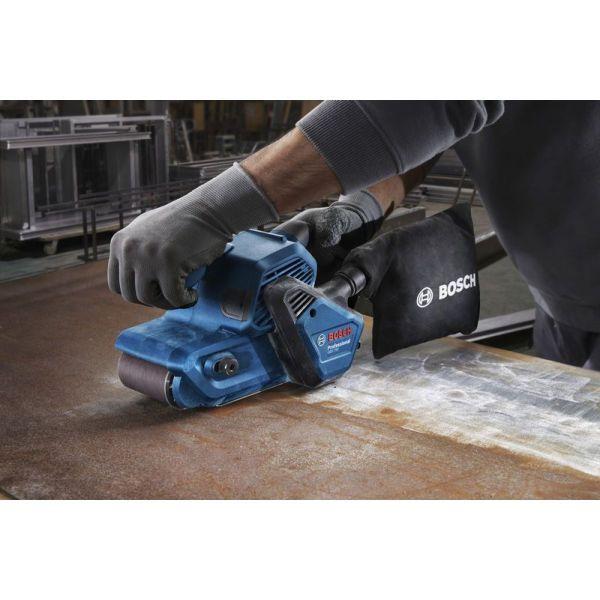 Lixadora de Cinta BOSCH Professional GBS 750 (Azul e Preto), miniatura 4