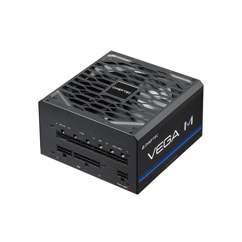 Fonte de Alimentação CHIEFTEC Vega M Series PPG-850-C (ATX - 850 W - 80 PLUS Gold - Preto)