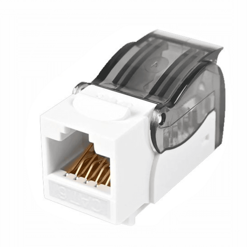 Conector Keystone RJ45 PHASAK PHK 2221 (Branco)