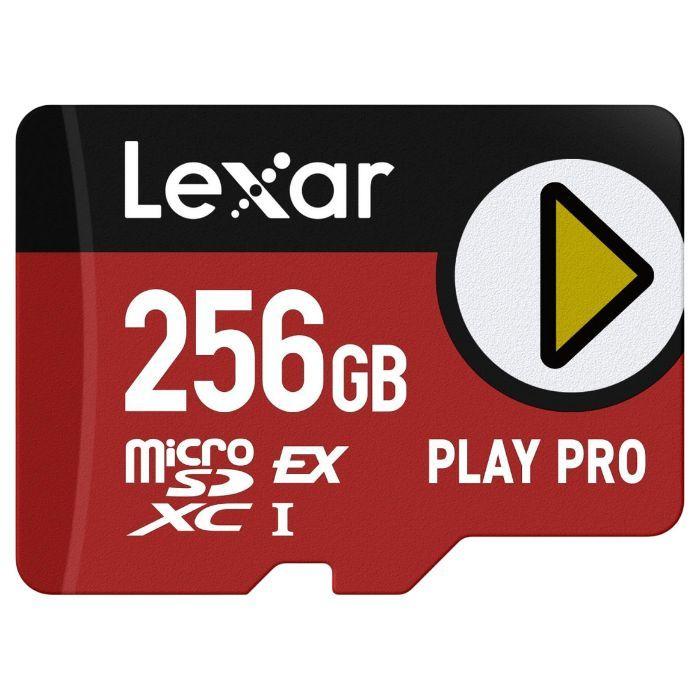 Cartão de Memória LEXAR Play Pro Express LMSXPS0256G-BNNNG (256GB - Até 900 MB/s - Preto/Vermelho), miniatura 2