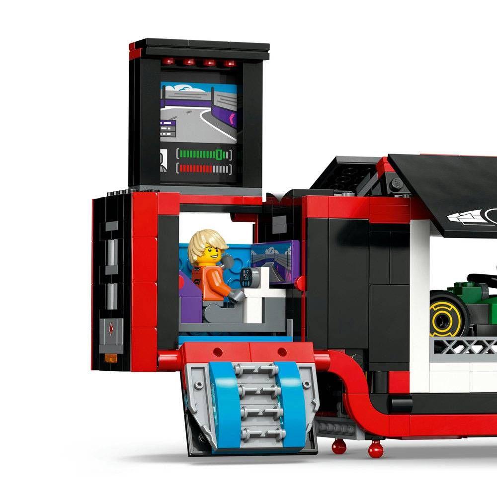 LEGO 60445 City Camião de F1® com Carros de F1® RB20 e AMR24 (8+ anos - 1086 peças), miniatura 6