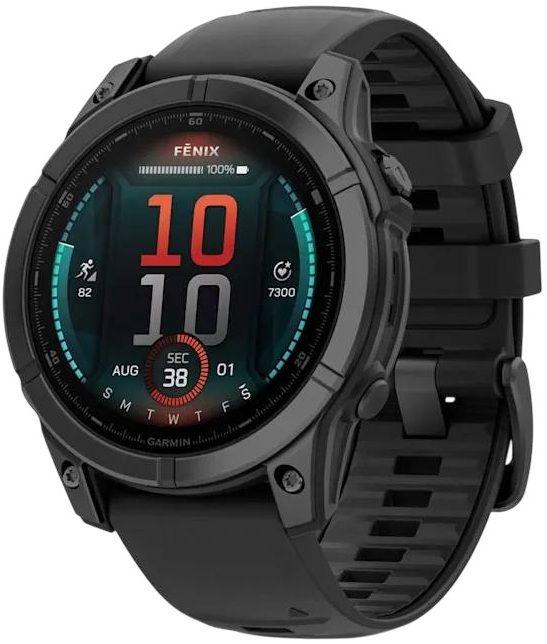 Smartwatch GARMIN fēnix E (Redondo - Android, iOS - AMOLED - Preto) — miniatura 2