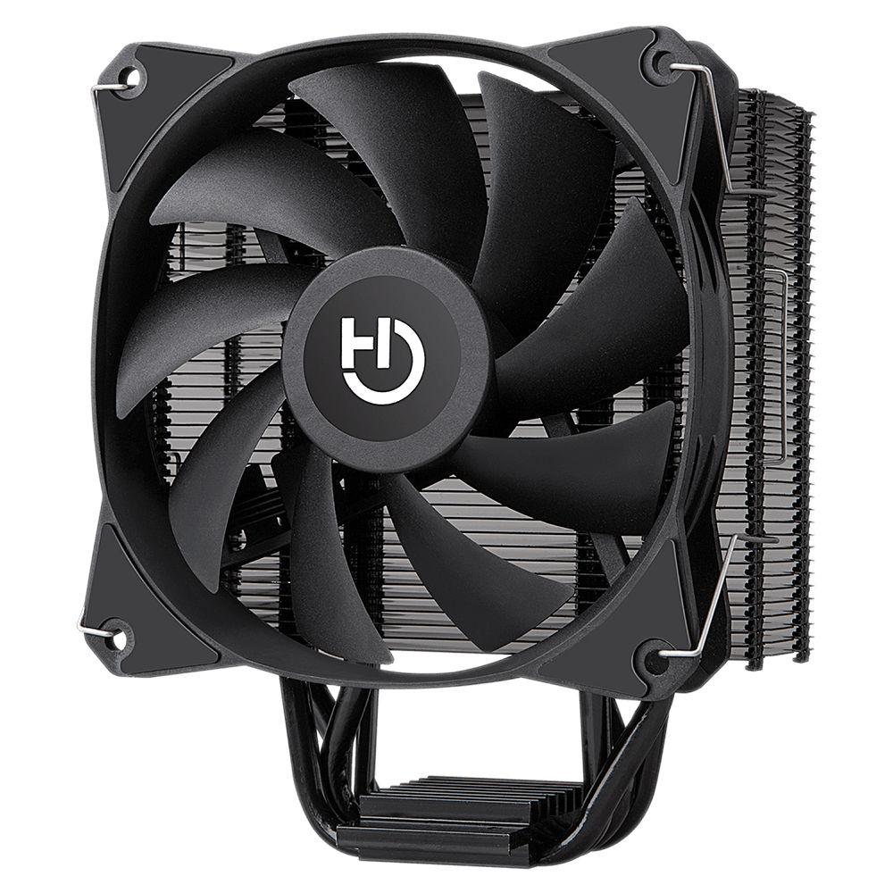Cooler de CPU HIDITEC C12 PWM (120 mm - 1 ventoinha - 1600 RPM - Preto)