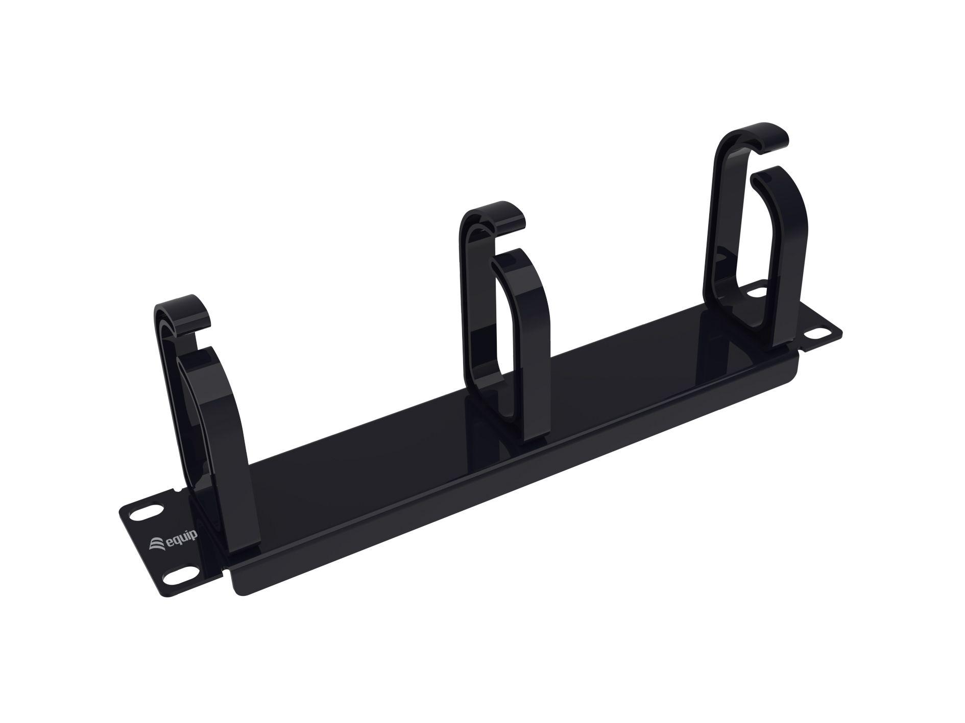 Painel de Gestão de Cabos EQUIP 327341 (10" - 1U - 3 anéis de plástico - Preto) — miniatura 5