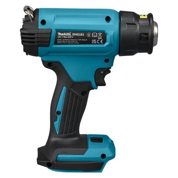 Soprador de Ar Quente MAKITA DHG181ZK (Preto/Verde), miniatura 3