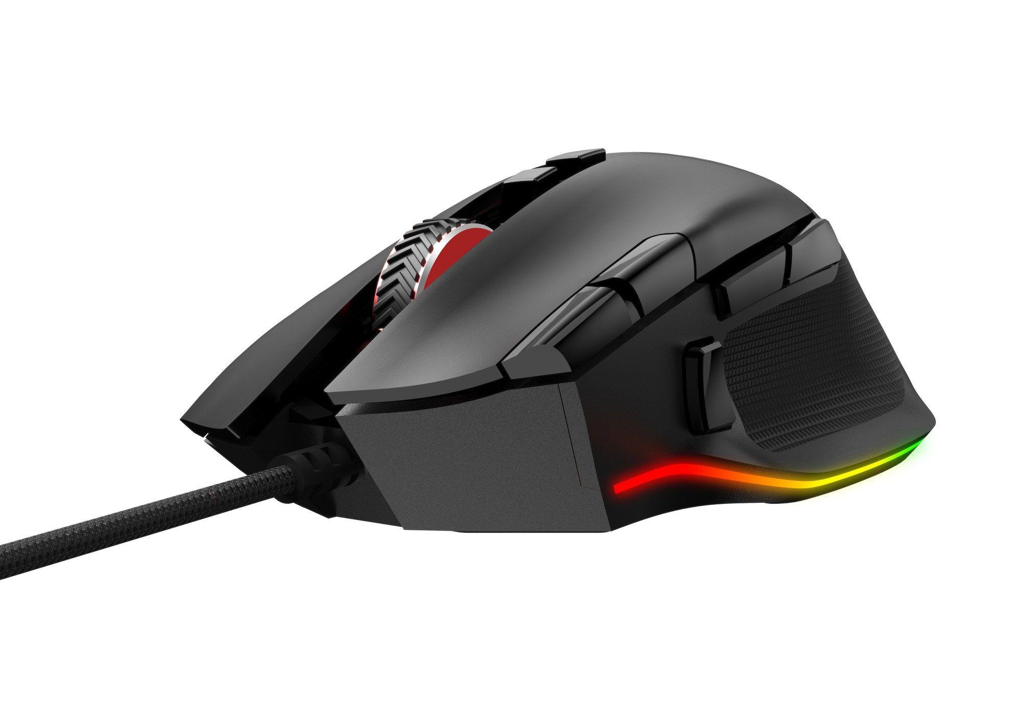 Rato AOC AGM600B (Mão direita - 16000 DPI - Ótico - Preto), miniatura 8