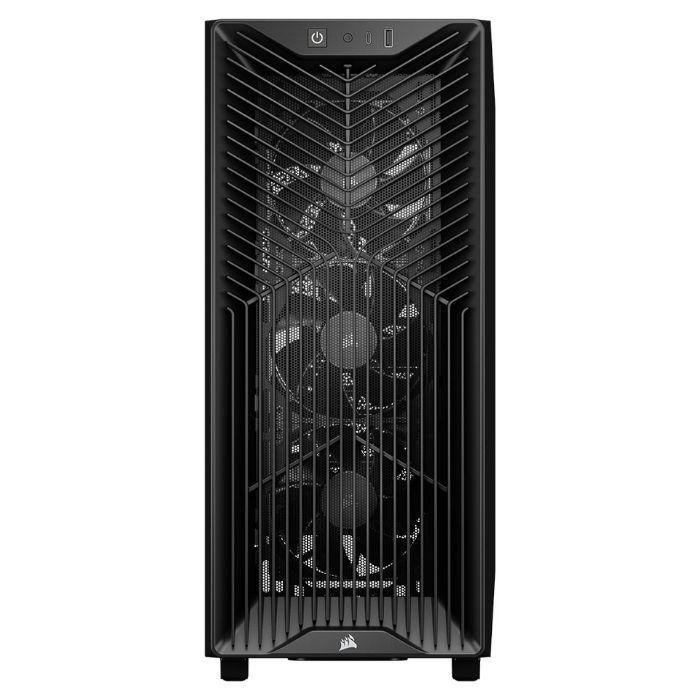 Caixa PC Gaming CORSAIR 3200D RS (ATX, Mini-ATX, micro ATX - Torre média - Plástico, aço - Preto) — miniatura 3