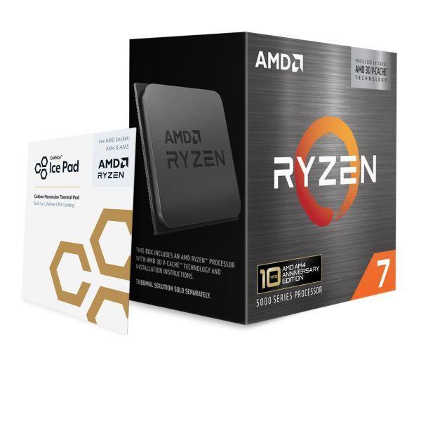 Processador AMD Ryzen 7 5800X3D Edição de 10.º Aniversário (AM4 - 8 núcleos - 4,5 GHz) — miniatura 5