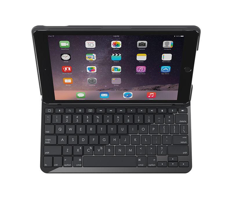 Teclado LOGITECH Slim Folio 920-008622 (Espanhol - Bluetooth - Sem fios - Preto), miniatura 2