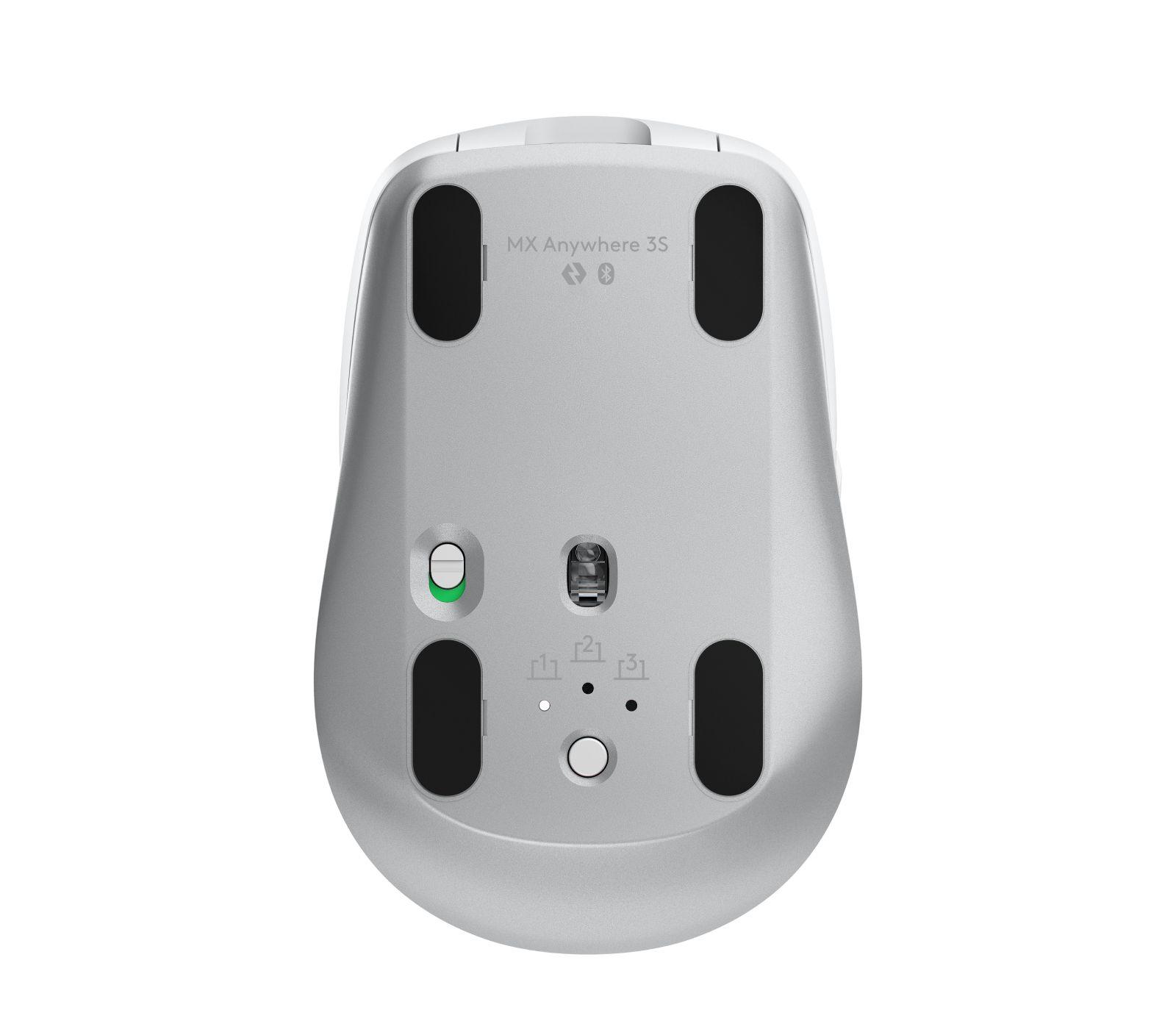 Rato LOGITECH MX Anywhere 3S (Mão direita - 8000 DPI - Laser - Cinzento-claro) — miniatura 7
