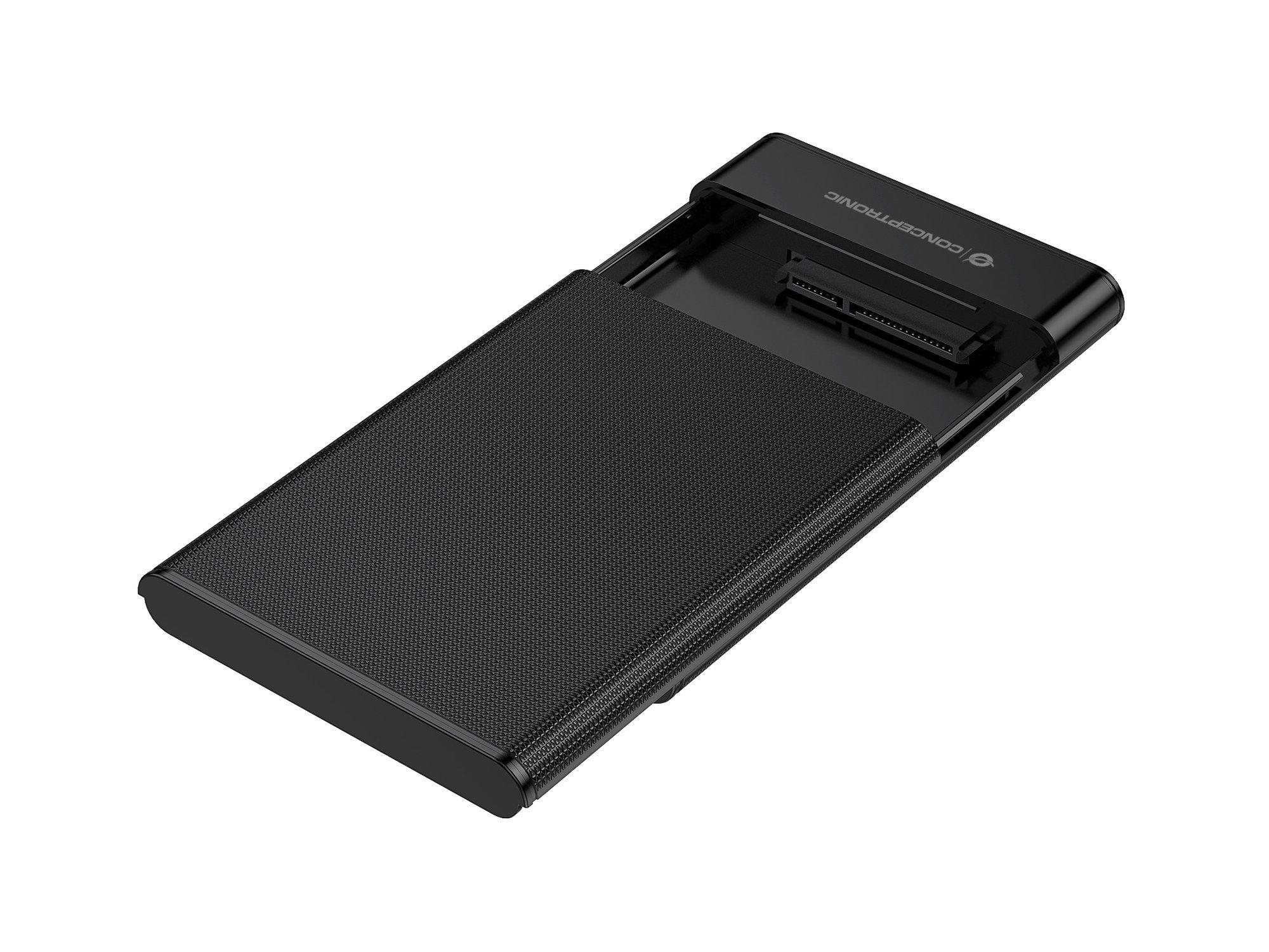 Caixa Externa SATA 2,5" CONCEPTRONIC DANTE06B (2,5" - Preto), miniatura 3