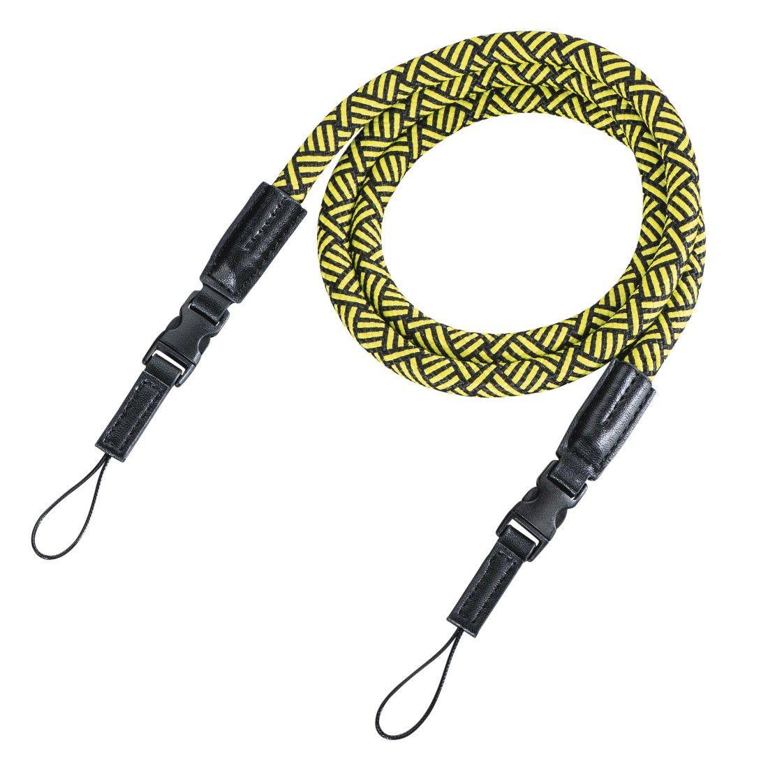 Correia para Câmara HAMA Braid 120 (Preto/Amarelo), miniatura 2