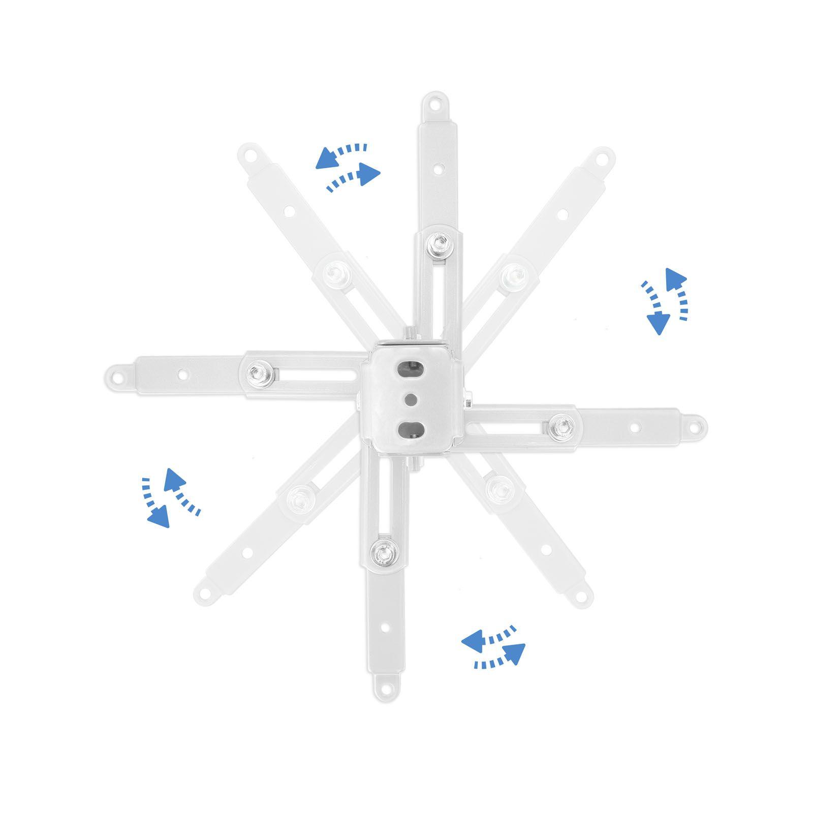 Suporte de Teto para Projetor TOOQ PJ2012T-W (20 kg - Teto - -15-15° - Branco), miniatura 4