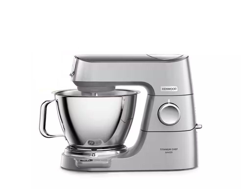 Robô de Cozinha KENWOOD Titanium Chef Baker KVC85.124SI (Altura 31,5 cm - Prateado)