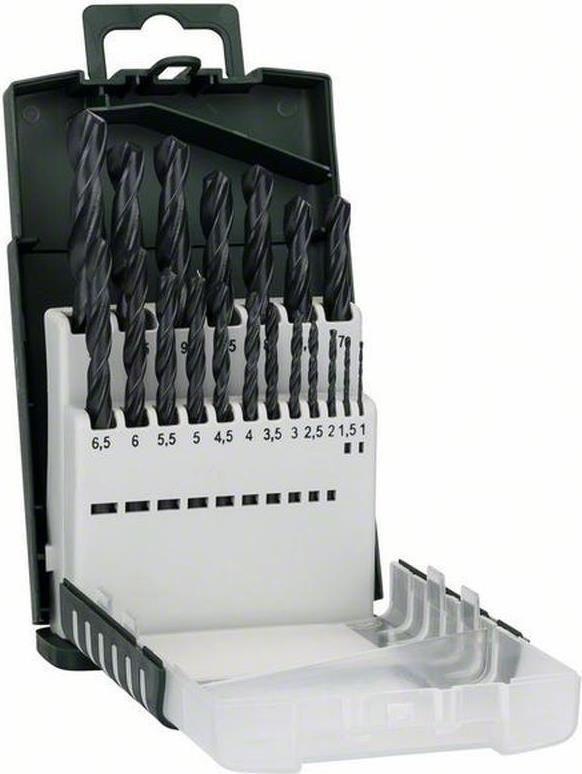 Conjunto de Brocas para Metal BOSCH 2609255131 (HSS-R), imagem 1