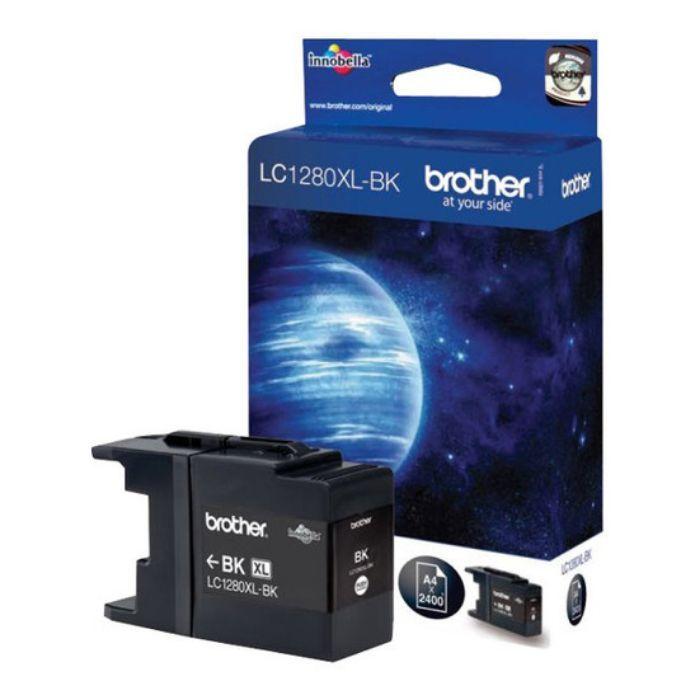 Tinteiro BROTHER LC1280XLBKBP (2400 páginas - Preto), miniatura 3