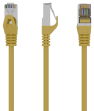 Cabo de Rede GEMBIRD PP6-1M/Y (1 m - Cat6 - Amarelo), imagem 1