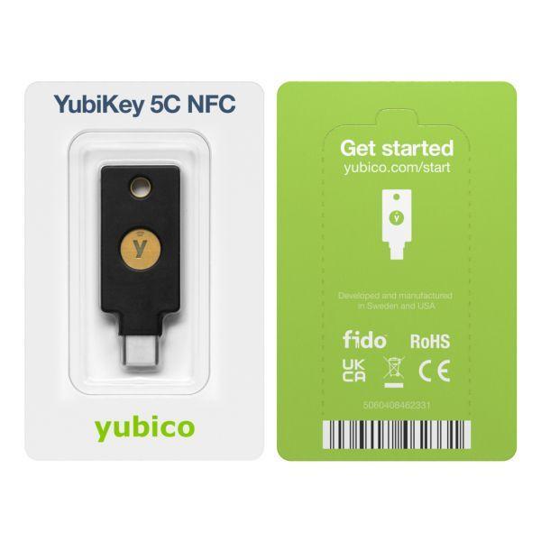 Chave de Segurança YUBICO YubiKey 5C NFC (USB-C - NFC - Preto), miniatura 3