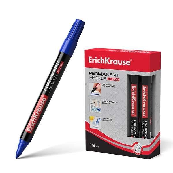Marcador Permanente ERICHKRAUSE P-200 (Azul)