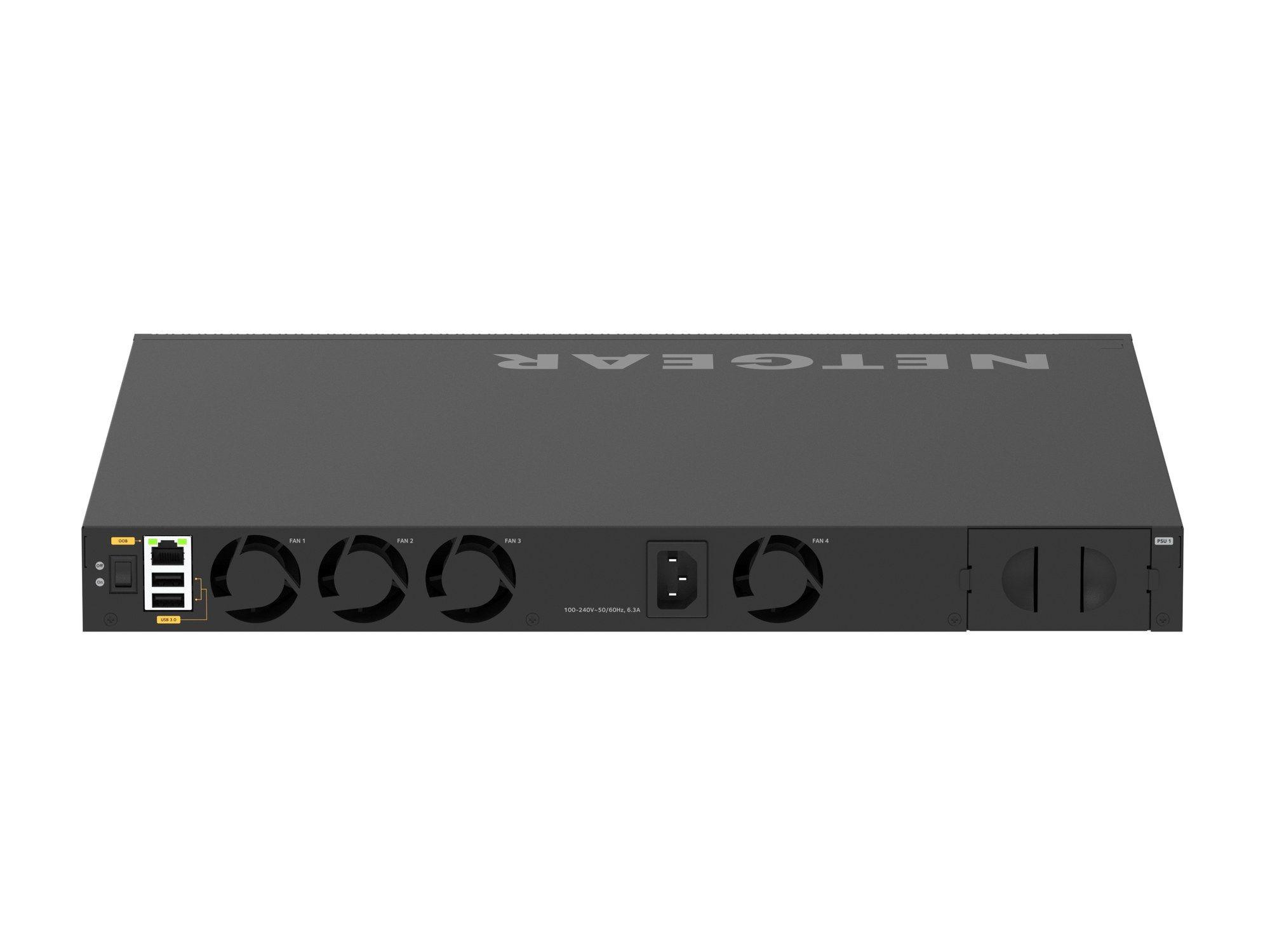 Switch Gerido NETGEAR XSM4328FV-100NES (32 MB - 680 Gbit/s - L3 - Preto) — miniatura 6