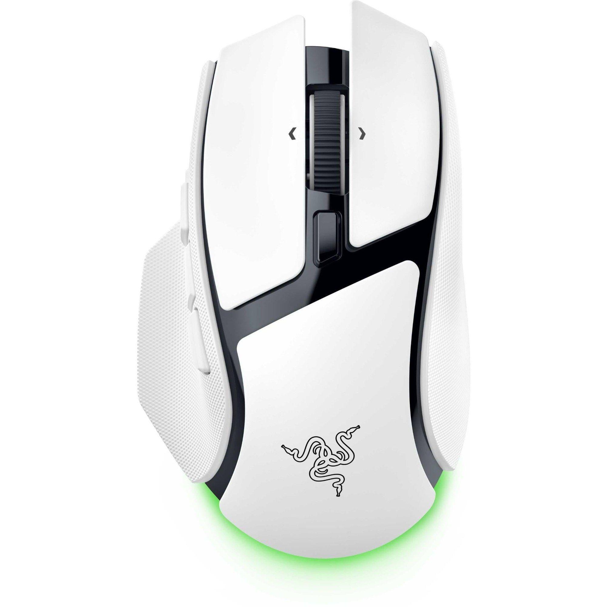 Rato RAZER Basilisk V4 HyperSpeed (Ótico Focus X 33K Gen-3 - RGB - Sem fios - Branco) — miniatura 2