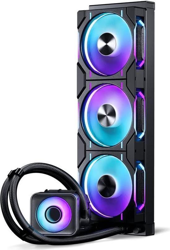 Water Cooler PHANTEKS Glacier One 360D30 D-RGB X2 (LGA 1700, LGA 1200, AM4, AM5 - 120 mm - 2000 RPM - Preto)