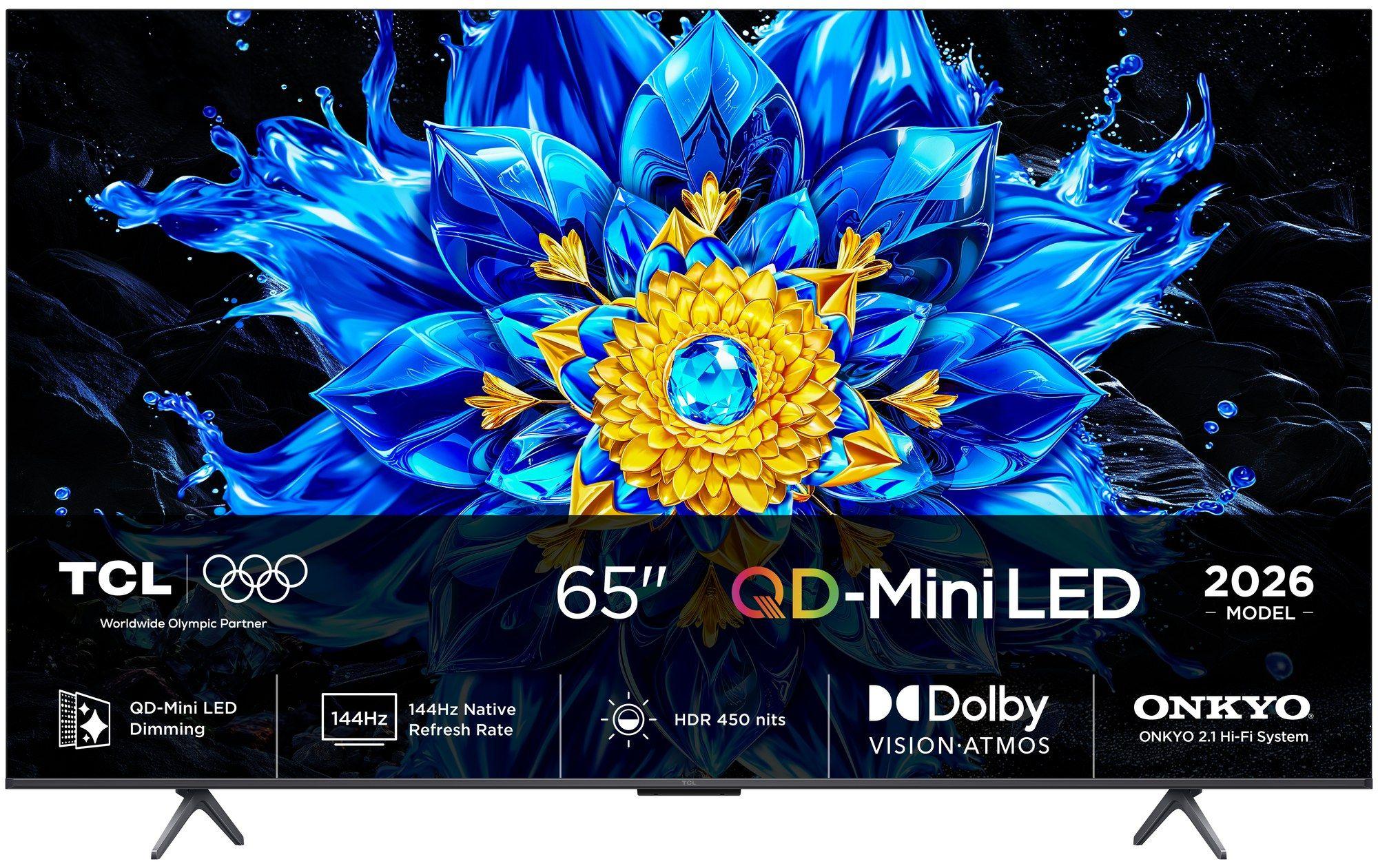 Televisão TCL TV 65P8L (65" - QD-Mini LED - 4K Ultra HD - Preto)