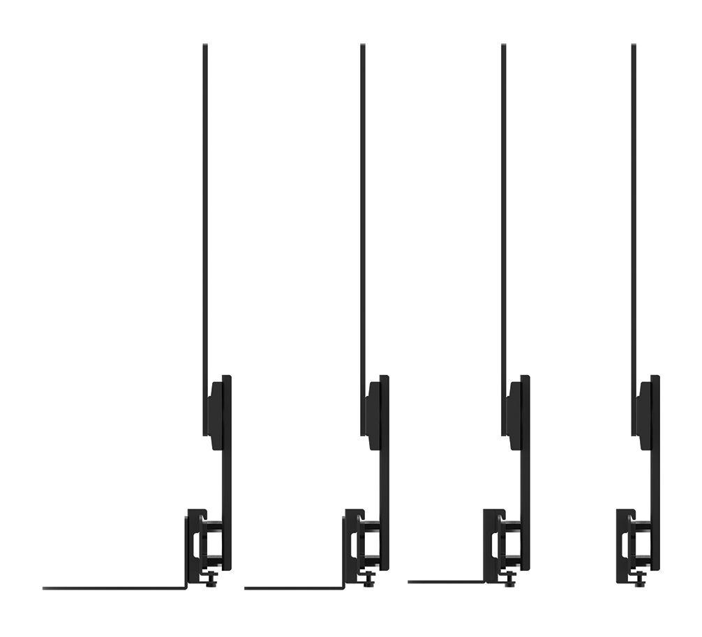 Suporte para Videobar NEOMOUNTS AV30-500BL (800 x 600 mm - 200 x 200 mm - 2,79 m - Preto), miniatura 11