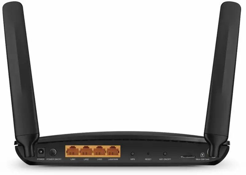 Router 4G TP-LINK Archer MR600 (Wi-Fi 5 - 867 Mbit/s - Dual-band - Preto) — miniatura 3