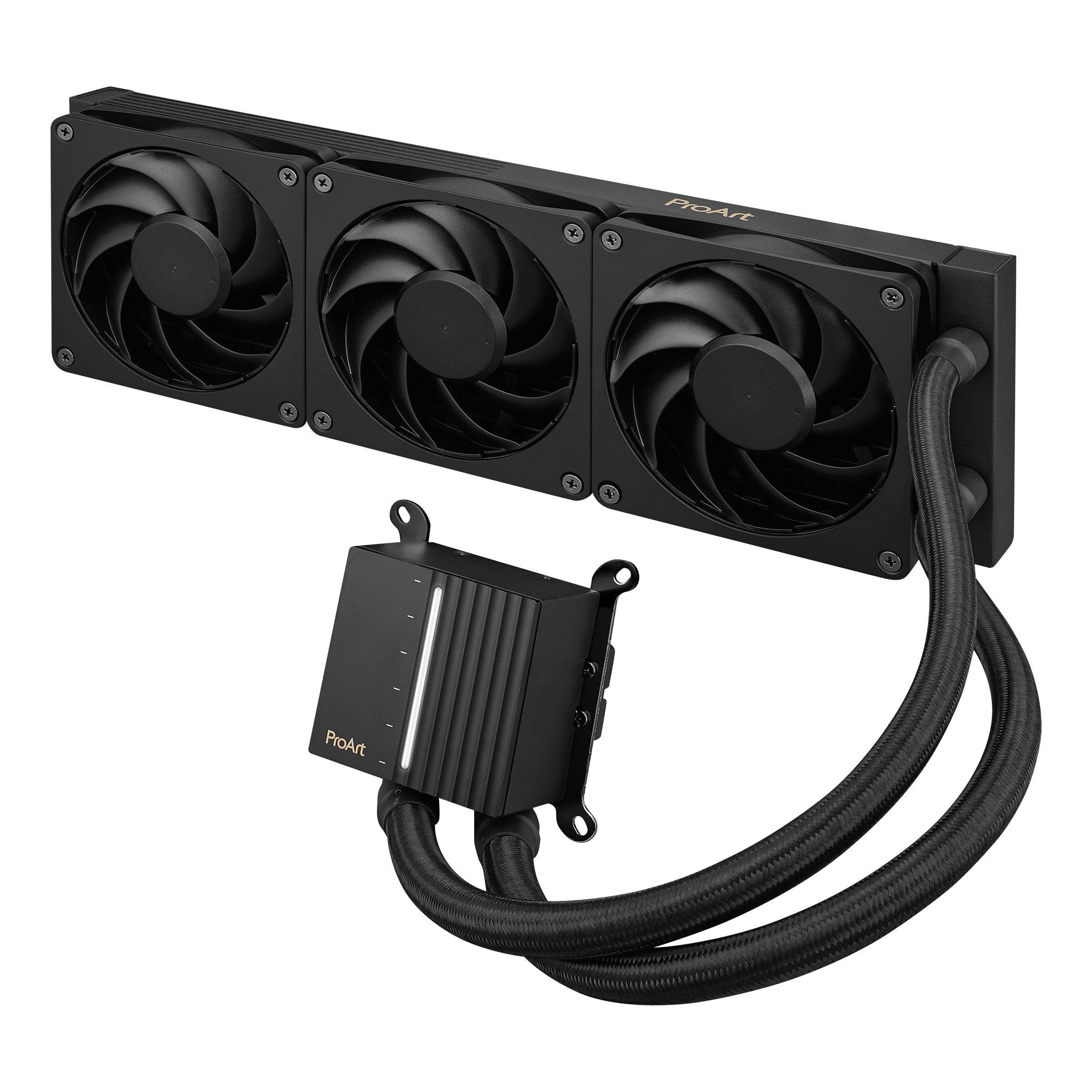Sistema de Refrigeração Líquida All-in-One ASUS ProArt LC 360 (120 mm - 3 ventoinhas - 2200 RPM - Preto), miniatura 2