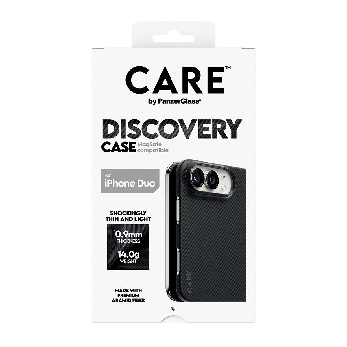 Capa para Telemóvel PANZERGLASS CARE Discovery Case (7,6" - Apple - Fibra - Preto e Cinzento), miniatura 3